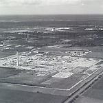 Ontzwavelingsfabriek in aanbouw 1986