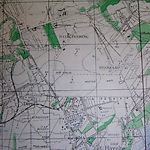 Geallieerde kaart van het vliegveld Havelte uit 19