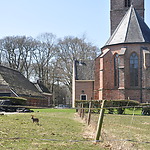Rolder kerk en boerderij