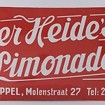 Reclamebord Ter Heide's Limonade, Meppel