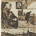 Vincent van Gogh, Briefschets vaartocht Hoogeveen – Nieuw-Amsterdam/Veenoord, 3 oktober 1883