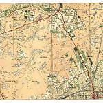 Topografische kaart Pesse en omgeving 1912
