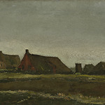 Vincent van Gogh, Hutten, Nieuw-Amsterdam, september-november 1883 olieverf op doek, 35,4 cm x 55,7 cm