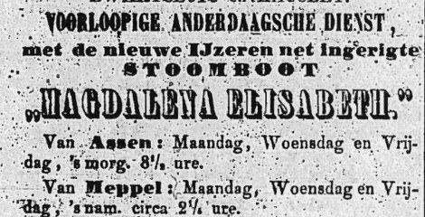 Drentsche en Overijsselsche Schroefstoombootdienst