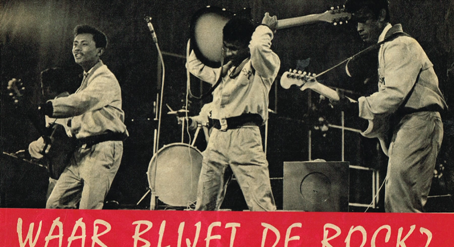 Thijs Rugebregt bewaart een plakboek van de band van zijn broer
