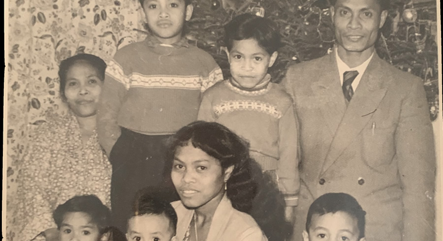Zus en broer, Sien en Richard Pattiruhu